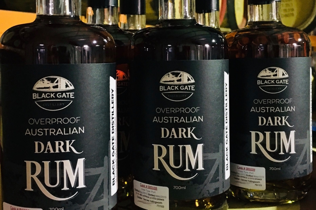 Black Gate OverProof Dark Rum