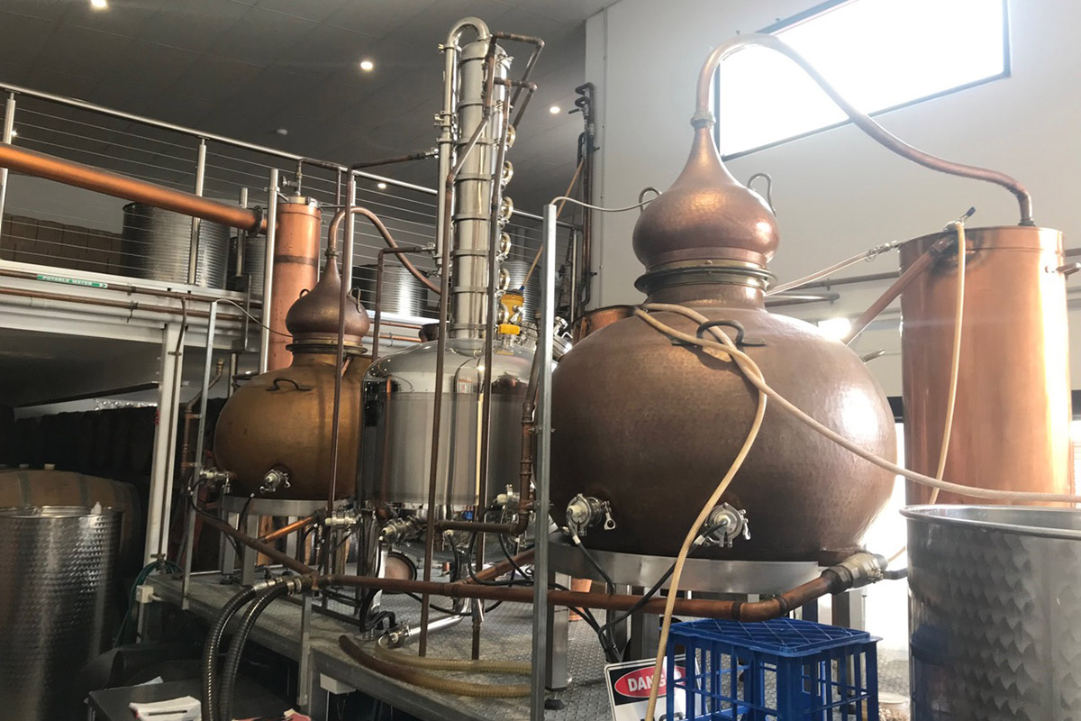 Lord Byron Rum Distillery - The Stills