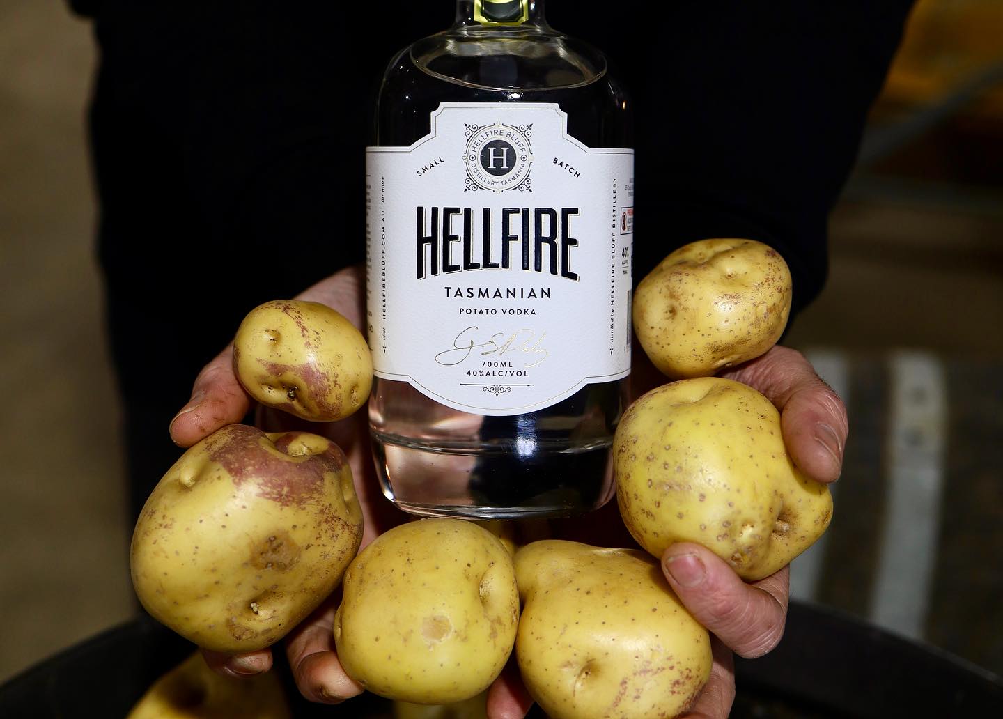 Hellfire potato Vodka