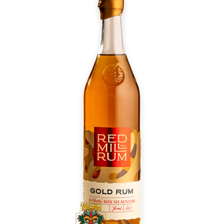 Red Mill Rum Gold Rum Bottle