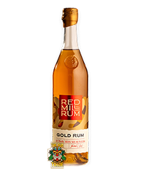 Red Mill Rum Gold Rum Bottle