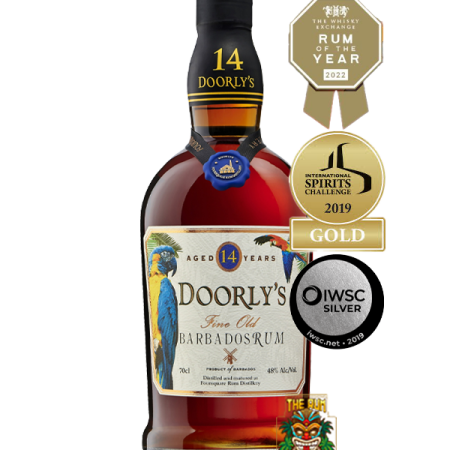 Doorly’s Fine Old Barbados Rum Bottle