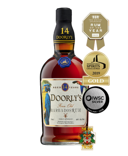 Doorly’s Fine Old Barbados Rum Bottle