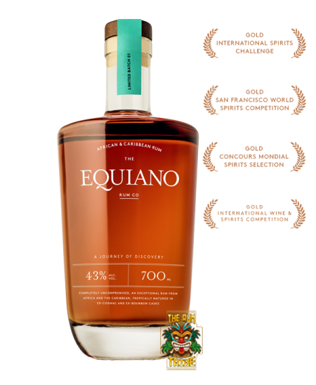 Equiano Rum Bottle