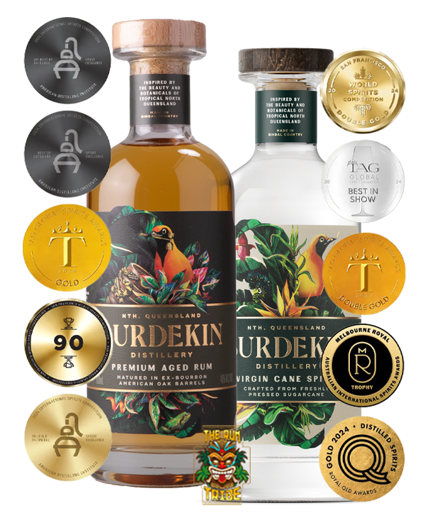 Burdekin Rum Twin Pack Bottles